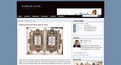 Desktop Screenshot of naskah-aceh.blogspot.com