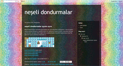 Desktop Screenshot of neseli-dondurmalar.blogspot.com