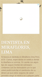 Mobile Screenshot of dentistaenperu.blogspot.com