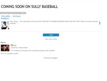 Tablet Screenshot of coming-soon-on-sully-baseball.blogspot.com