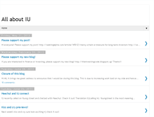 Tablet Screenshot of allaboutiu.blogspot.com