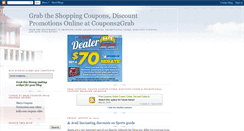 Desktop Screenshot of coupons2grab-discountcodes.blogspot.com