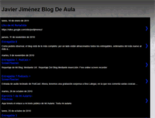 Tablet Screenshot of javierjimenez-aula.blogspot.com