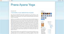 Desktop Screenshot of prana-apana-yoga.blogspot.com