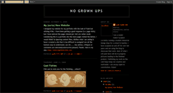 Desktop Screenshot of nogrownup.blogspot.com