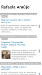 Mobile Screenshot of blogdarafaelaaraujo.blogspot.com