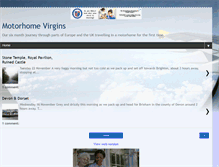 Tablet Screenshot of motorhomevirgins.blogspot.com