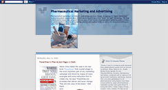 Desktop Screenshot of pharmamarketingandadvertising.blogspot.com