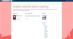 Desktop Screenshot of katalogsophiemartin.blogspot.com