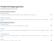 Tablet Screenshot of fotobewerkingsprogramma.blogspot.com