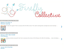 Tablet Screenshot of fireflycollectiveblog.blogspot.com