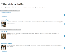Tablet Screenshot of futboldelasestrellas.blogspot.com