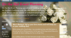 Desktop Screenshot of onthedoteventplanning.blogspot.com