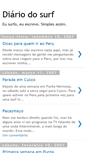 Mobile Screenshot of diariodosurf.blogspot.com