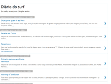 Tablet Screenshot of diariodosurf.blogspot.com