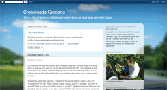 Desktop Screenshot of crossroadsgardens.blogspot.com