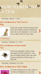 Mobile Screenshot of how-to-remove-a-tick.blogspot.com
