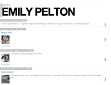 Tablet Screenshot of emilypelton.blogspot.com