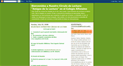 Desktop Screenshot of amigosdelalektura.blogspot.com