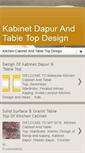 Mobile Screenshot of dapurkabinet.blogspot.com