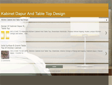 Tablet Screenshot of dapurkabinet.blogspot.com