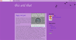 Desktop Screenshot of ahodge-podge.blogspot.com