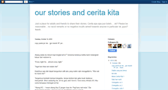 Desktop Screenshot of ourstoriesandceritakita.blogspot.com