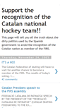 Mobile Screenshot of catalanhockey.blogspot.com