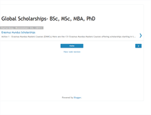 Tablet Screenshot of getscholarshipsinfo.blogspot.com