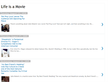 Tablet Screenshot of lifeisamovie2009.blogspot.com