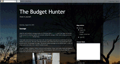 Desktop Screenshot of budgethunting.blogspot.com