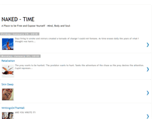 Tablet Screenshot of naked-time.blogspot.com