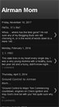 Mobile Screenshot of airmanmom.blogspot.com