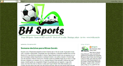 Desktop Screenshot of bhsportstv.blogspot.com