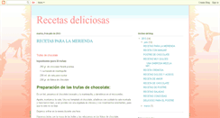 Desktop Screenshot of irecetas.blogspot.com