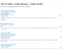 Tablet Screenshot of indiajobsvacancy.blogspot.com