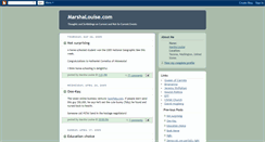 Desktop Screenshot of mlouise.blogspot.com