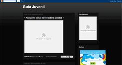 Desktop Screenshot of guiajuvenil2050.blogspot.com