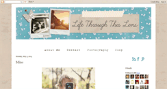 Desktop Screenshot of lifethroughthislens.blogspot.com