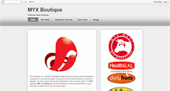 Desktop Screenshot of myxboutique.blogspot.com