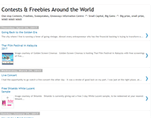 Tablet Screenshot of freebieland.blogspot.com