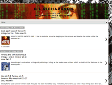 Tablet Screenshot of dlrichardsonwrites.blogspot.com