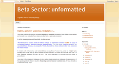 Desktop Screenshot of betasector.blogspot.com
