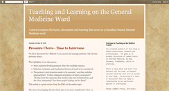 Desktop Screenshot of medwardteaching.blogspot.com