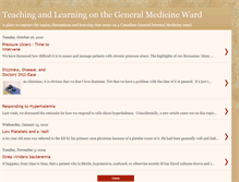 Tablet Screenshot of medwardteaching.blogspot.com