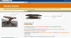 Desktop Screenshot of gemba-kaizen-improvement.blogspot.com