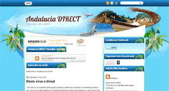 Desktop Screenshot of andaluciadirect.blogspot.com