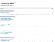 Tablet Screenshot of andaluciadirect.blogspot.com