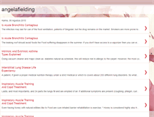 Tablet Screenshot of angelafielding.blogspot.com