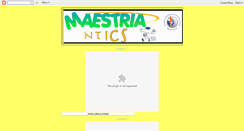 Desktop Screenshot of maestriantics.blogspot.com